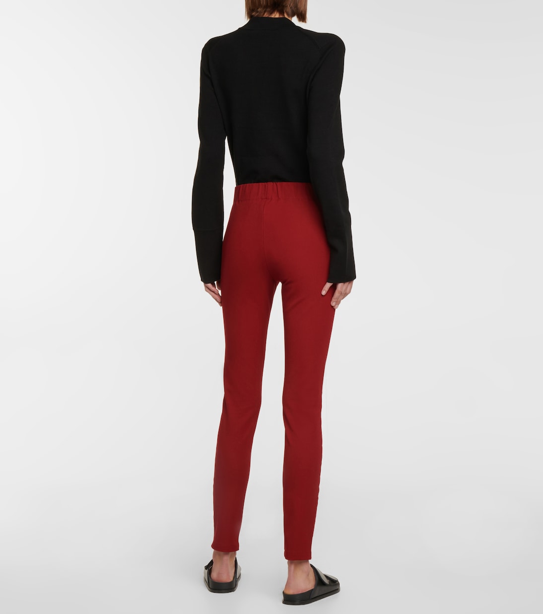 Leggings de gabardina de tiro alto | Joseph