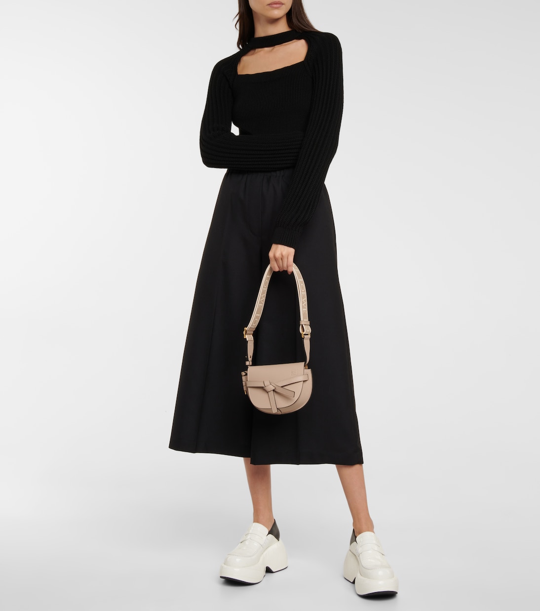 Borsa a spalla Gate Dual Mini in pelle | Loewe