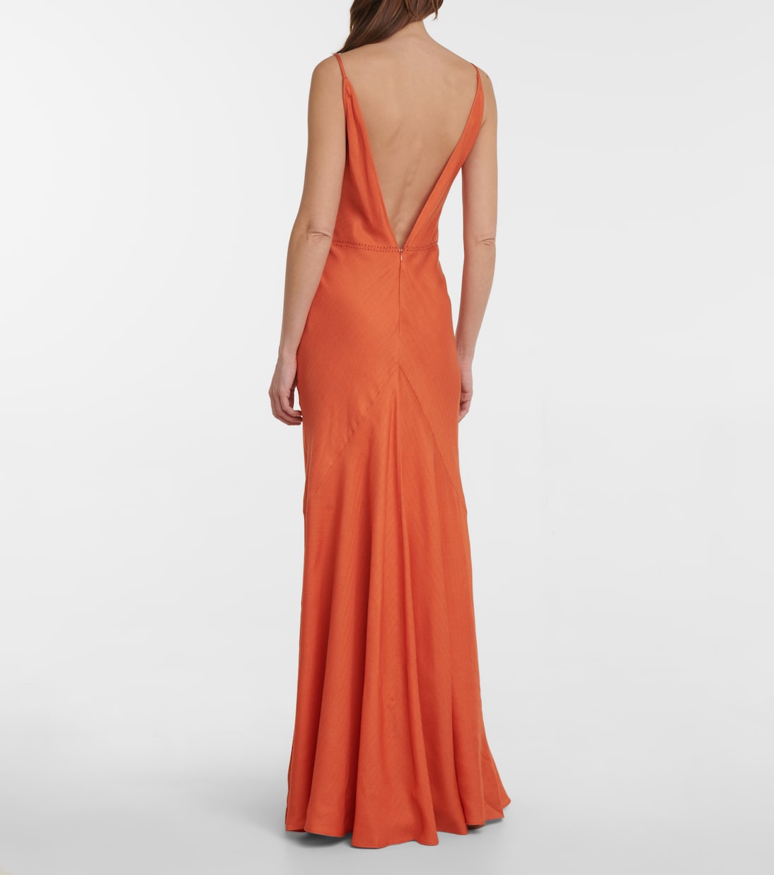 Brigita twill maxi dress | Gabriela Hearst