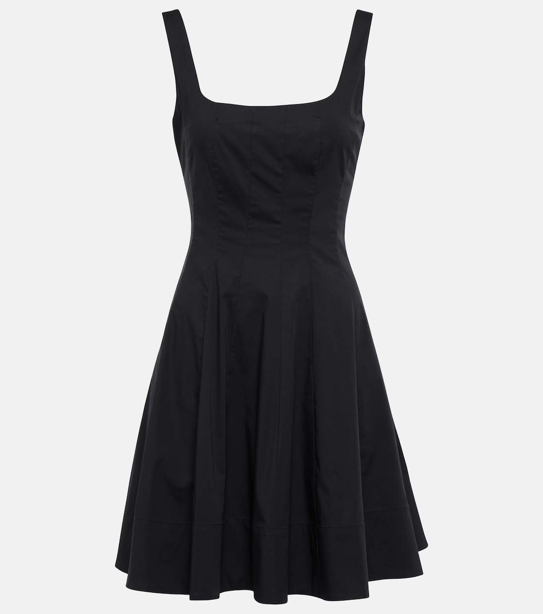 Vestito Corto in Cotone Staud Wells per Giovani Stilose