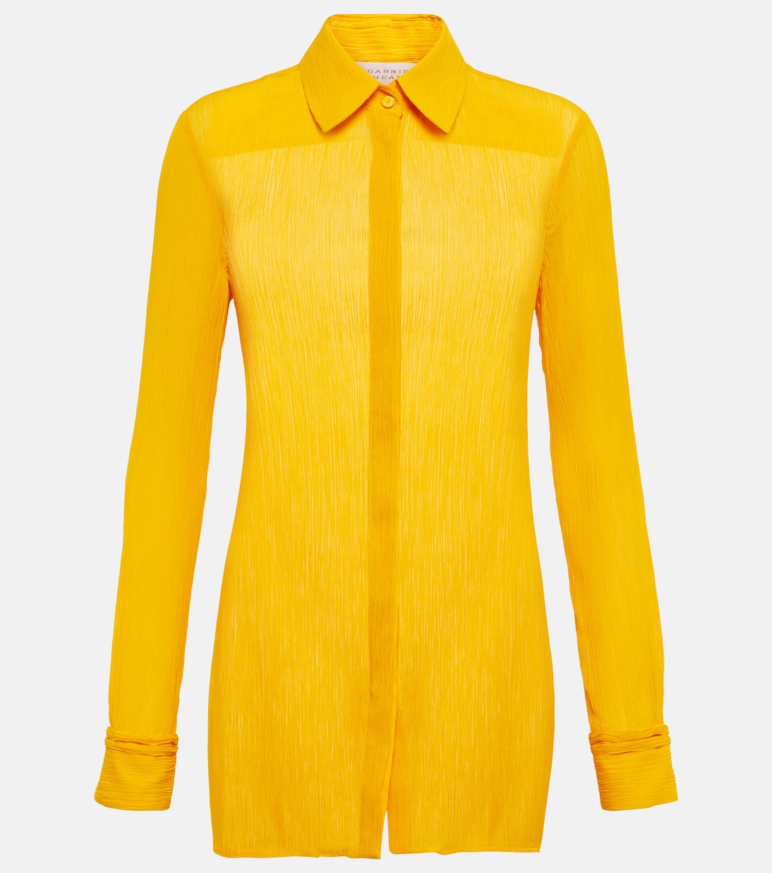 Chemise Cruz en coton et soie | Gabriela Hearst