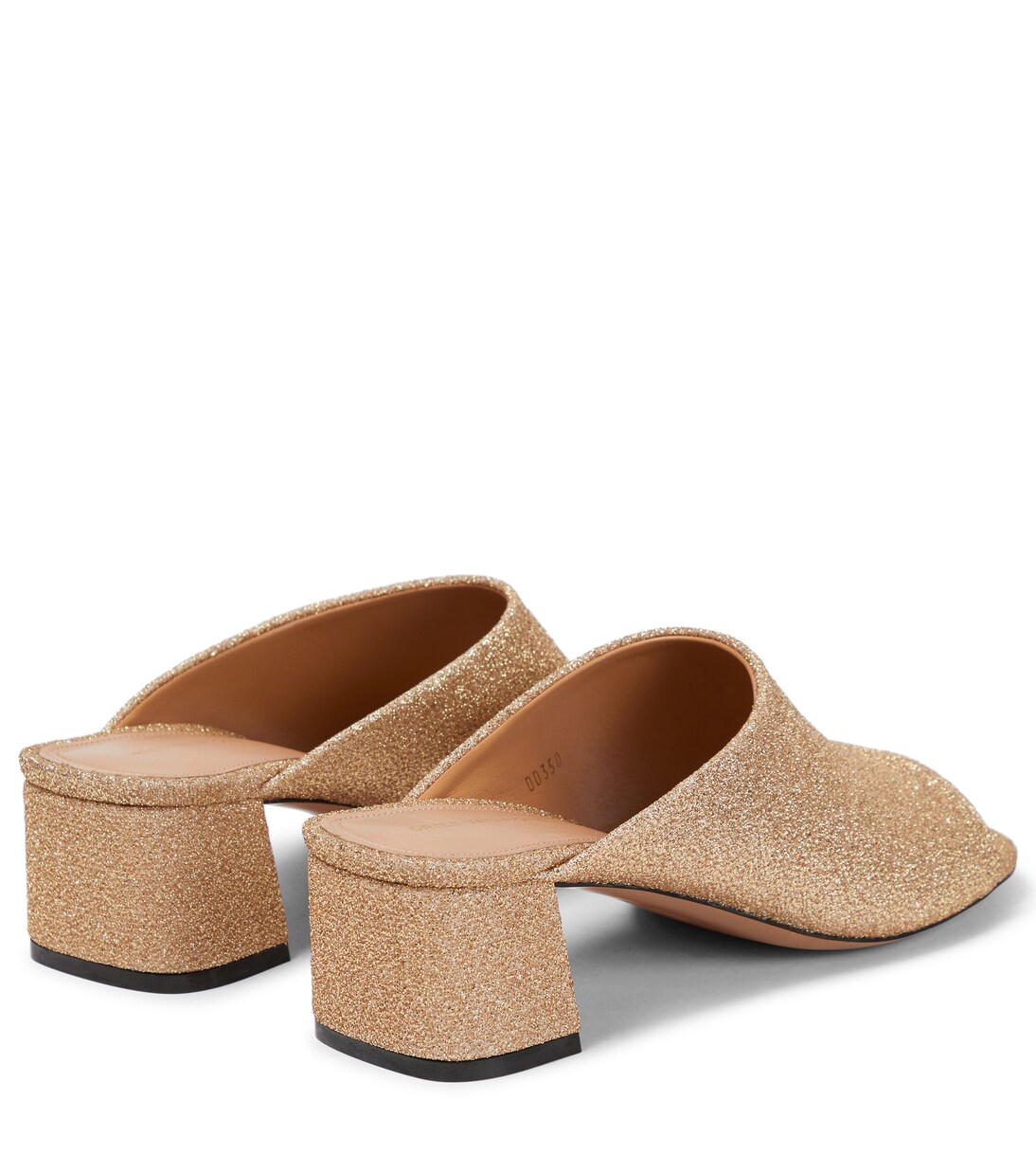 Pantoletten mit Glitter | Dries Van Noten