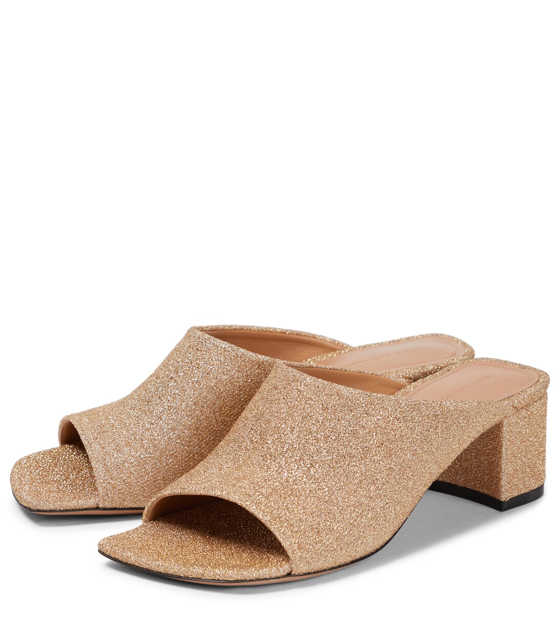 Pantoletten mit Glitter | Dries Van Noten