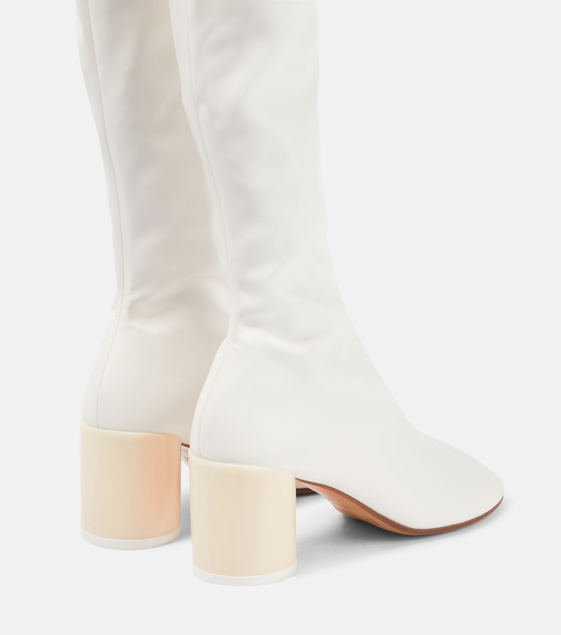 Botas mosqueteras Anatomic 70 de piel | MM6 Maison Margiela
