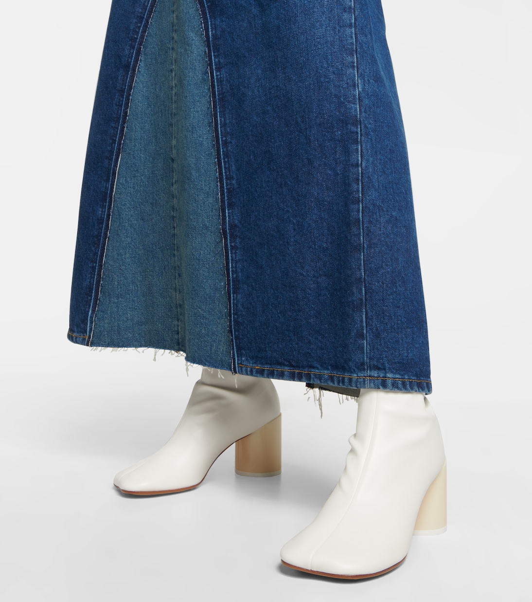 Botas mosqueteras Anatomic 70 de piel | MM6 Maison Margiela