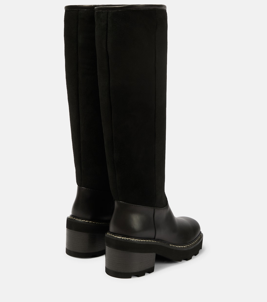 Bottes Vylos en cuir et daim | Gabriela Hearst