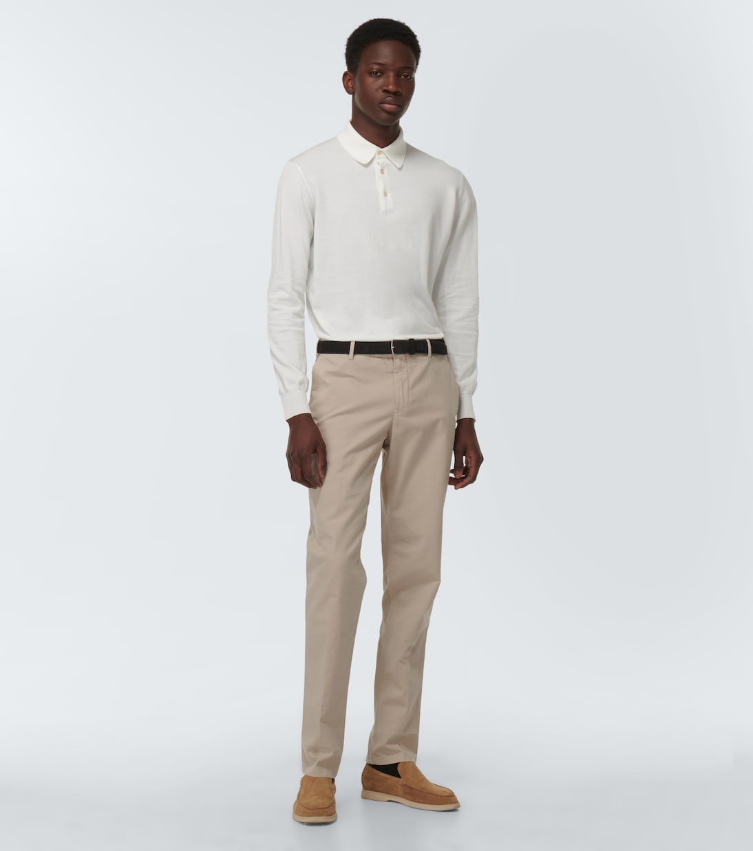 Polohemd MI aus Baumwolle | Loro Piana