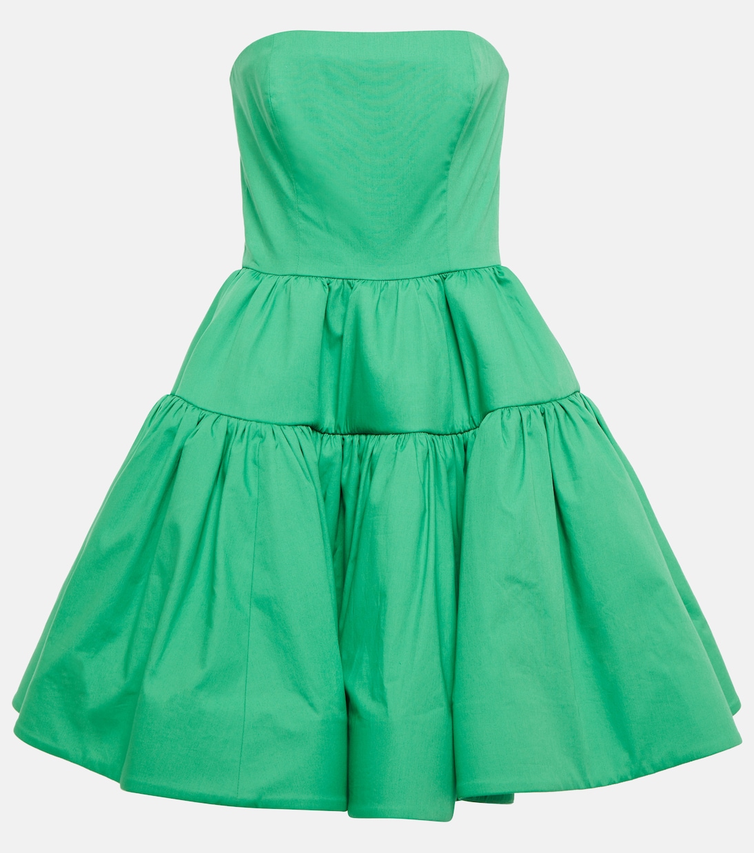 Vestido corto de algodón | Oscar de la Renta
