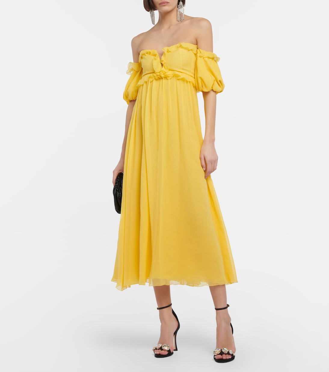 Abito midi in seta | Giambattista Valli