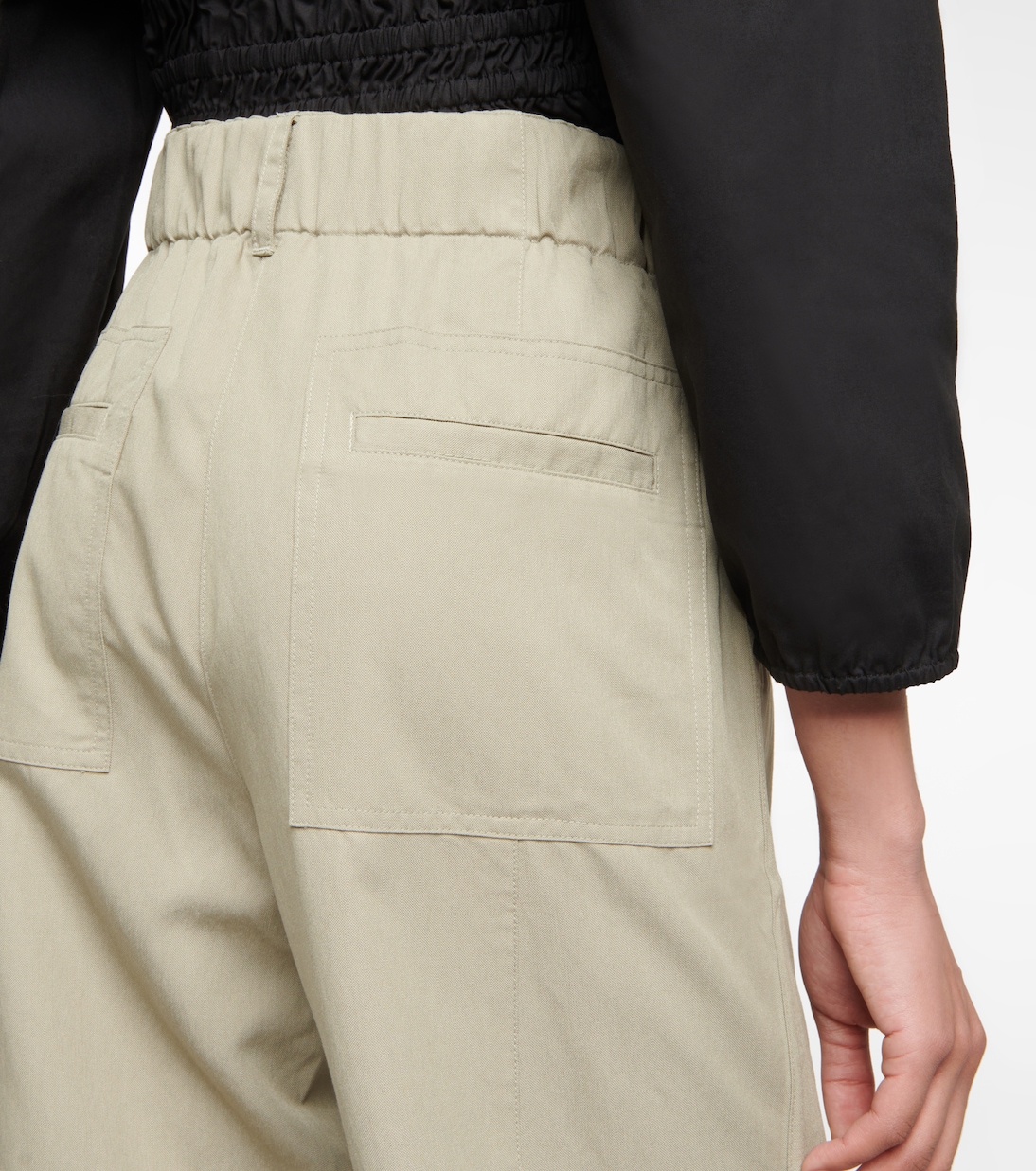 White Label High-Rise-Hose | Proenza Schouler