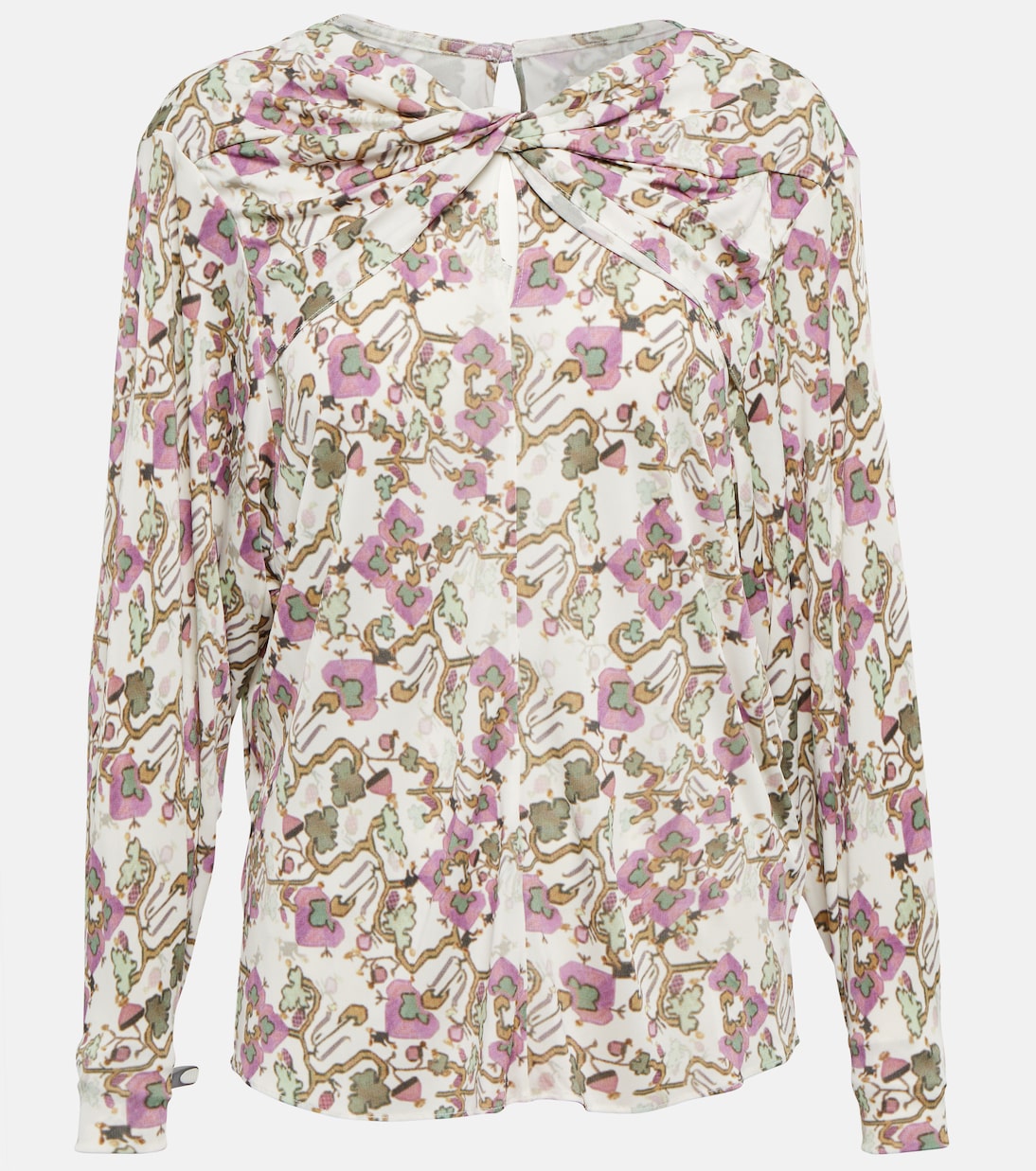 Bedrucktes Top Jociae aus Jersey | Isabel Marant