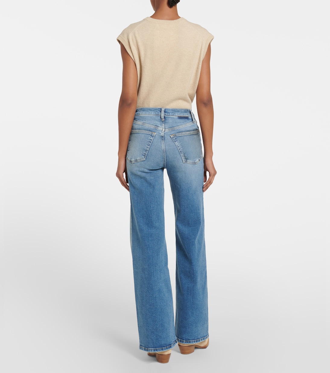 Jeans anni ‘70 a vita alta | Re/Done