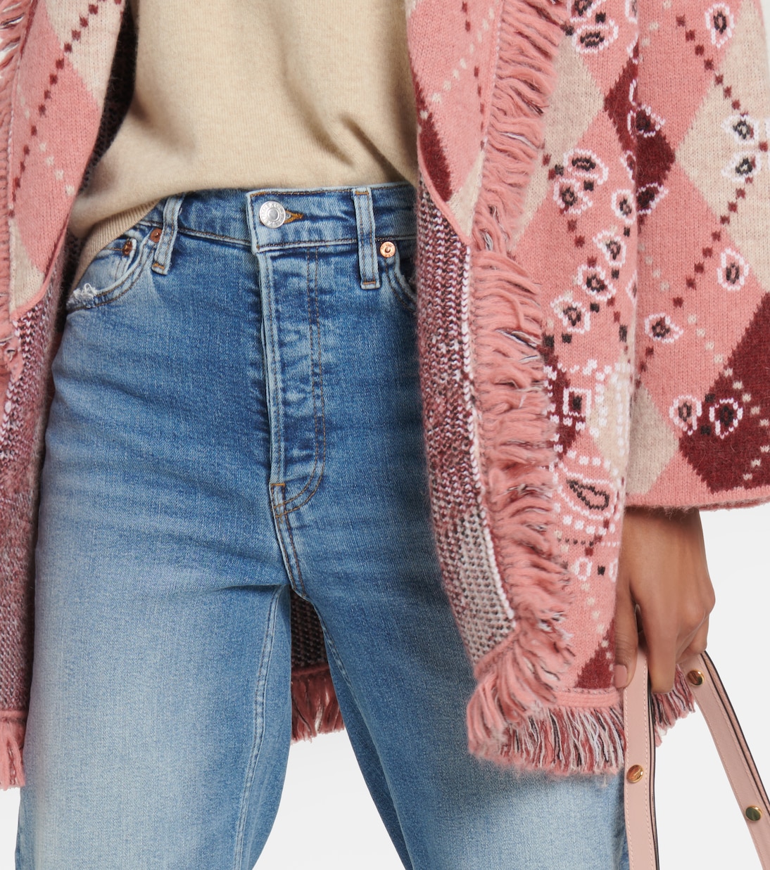 Jeans anni ‘70 a vita alta | Re/Done