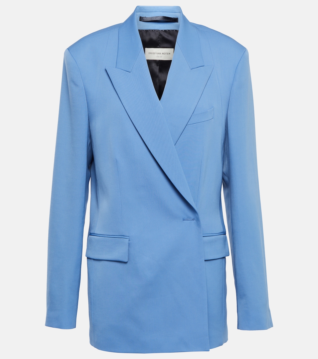 Wool gabardine blazer | Dries Van Noten