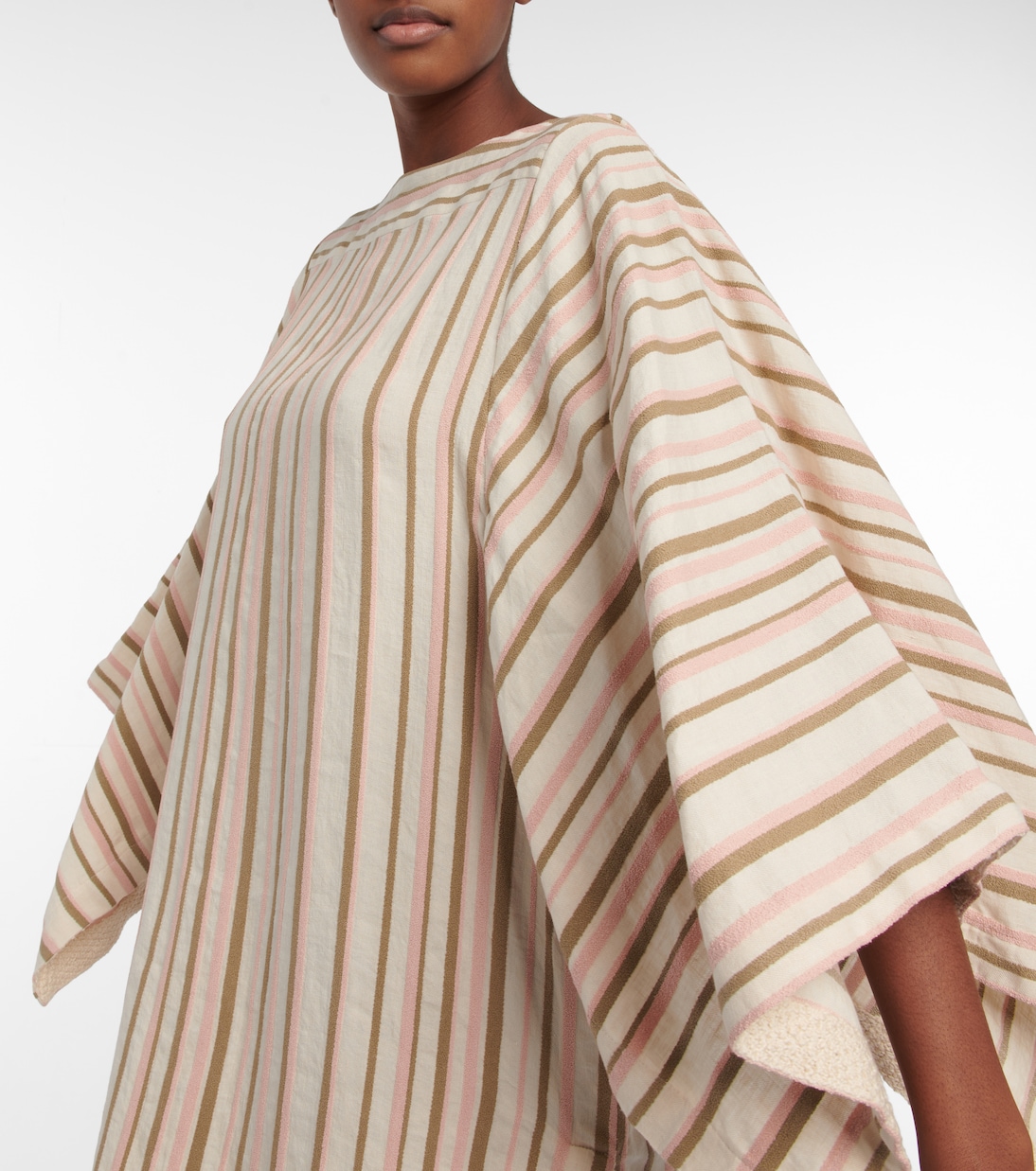 Midikleid aus einem Leinengemisch | Loro Piana