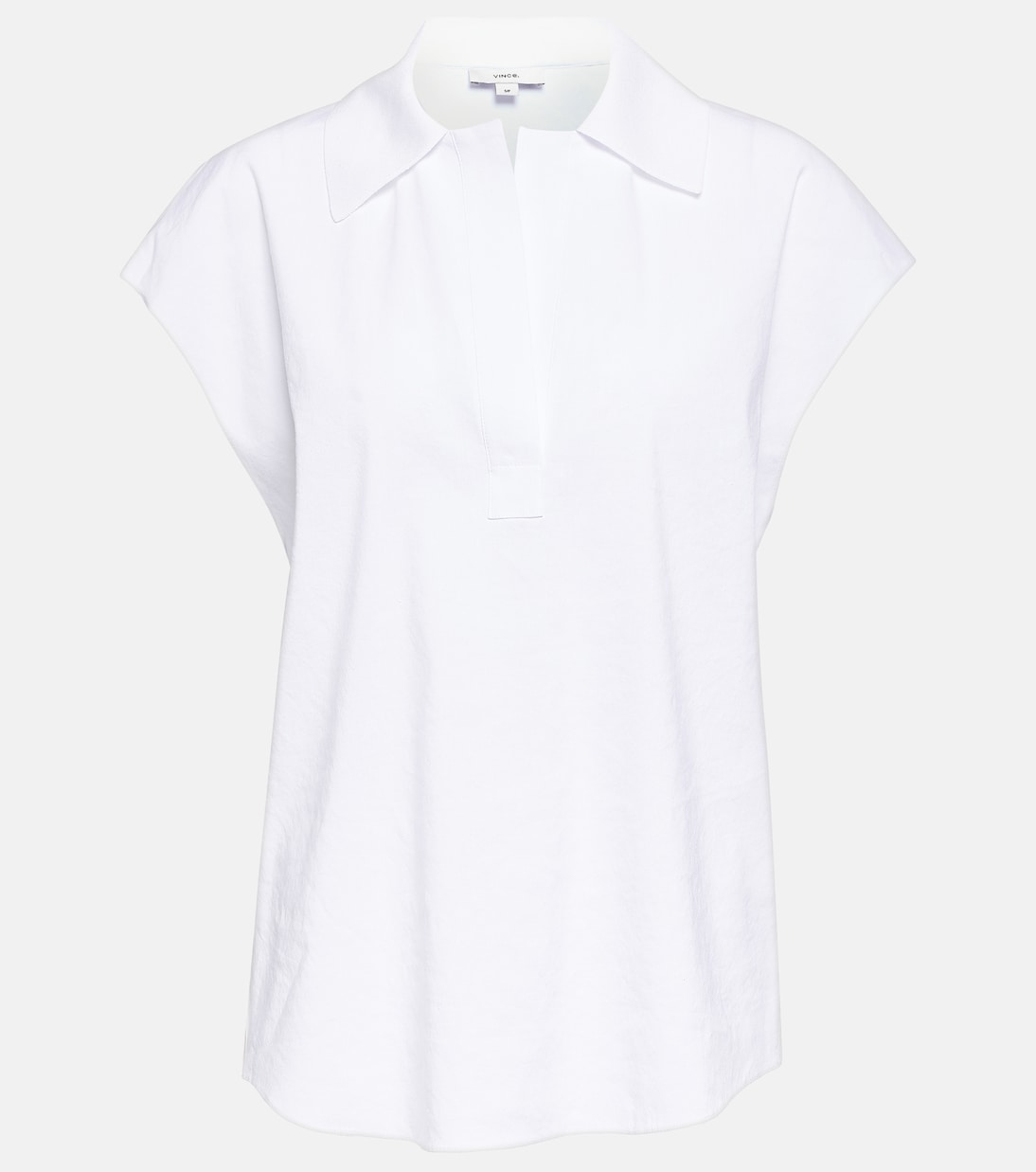 Linen-blend top | Vince