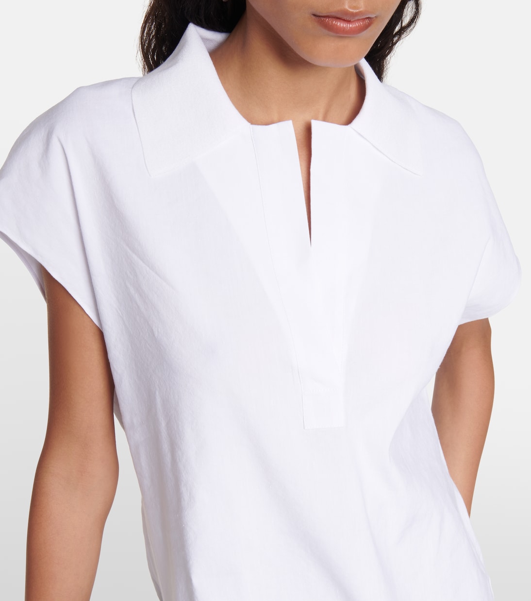 Linen-blend top | Vince
