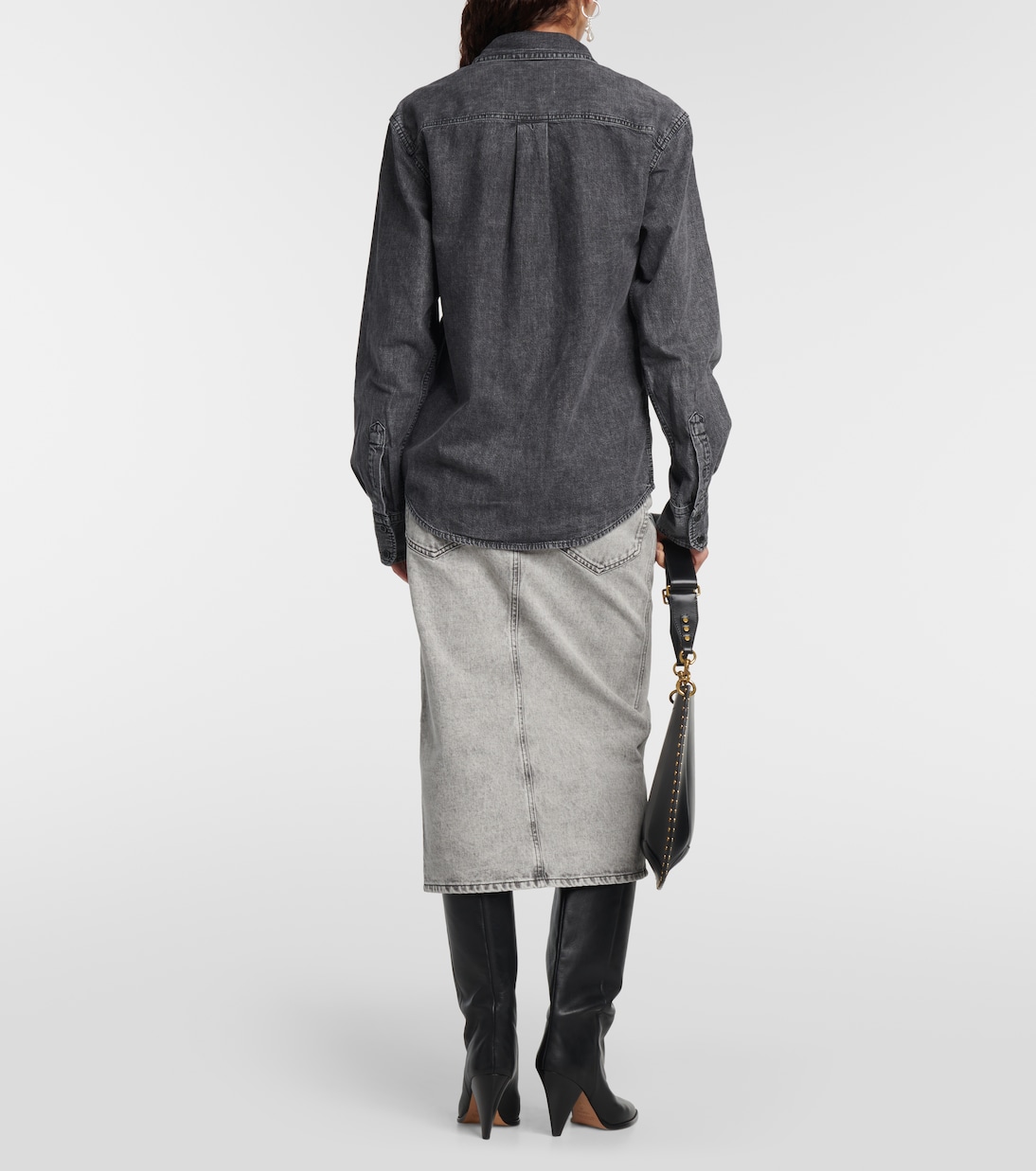 Camisa Danis en denim de algodón | Marant Etoile