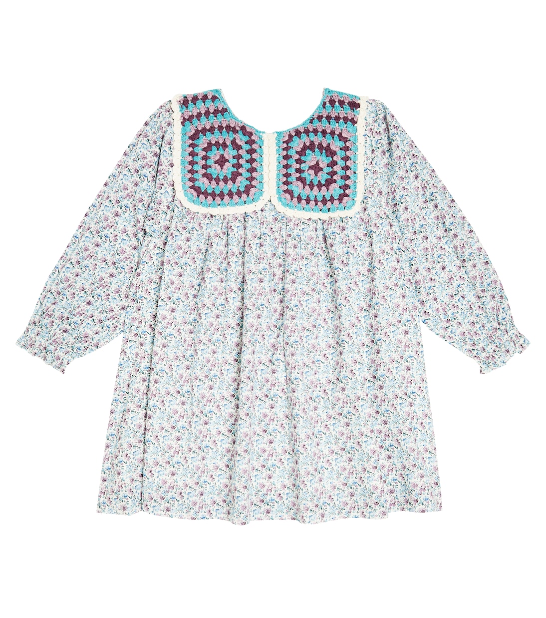 Abito Warise in crochet di cotone | Louise Misha