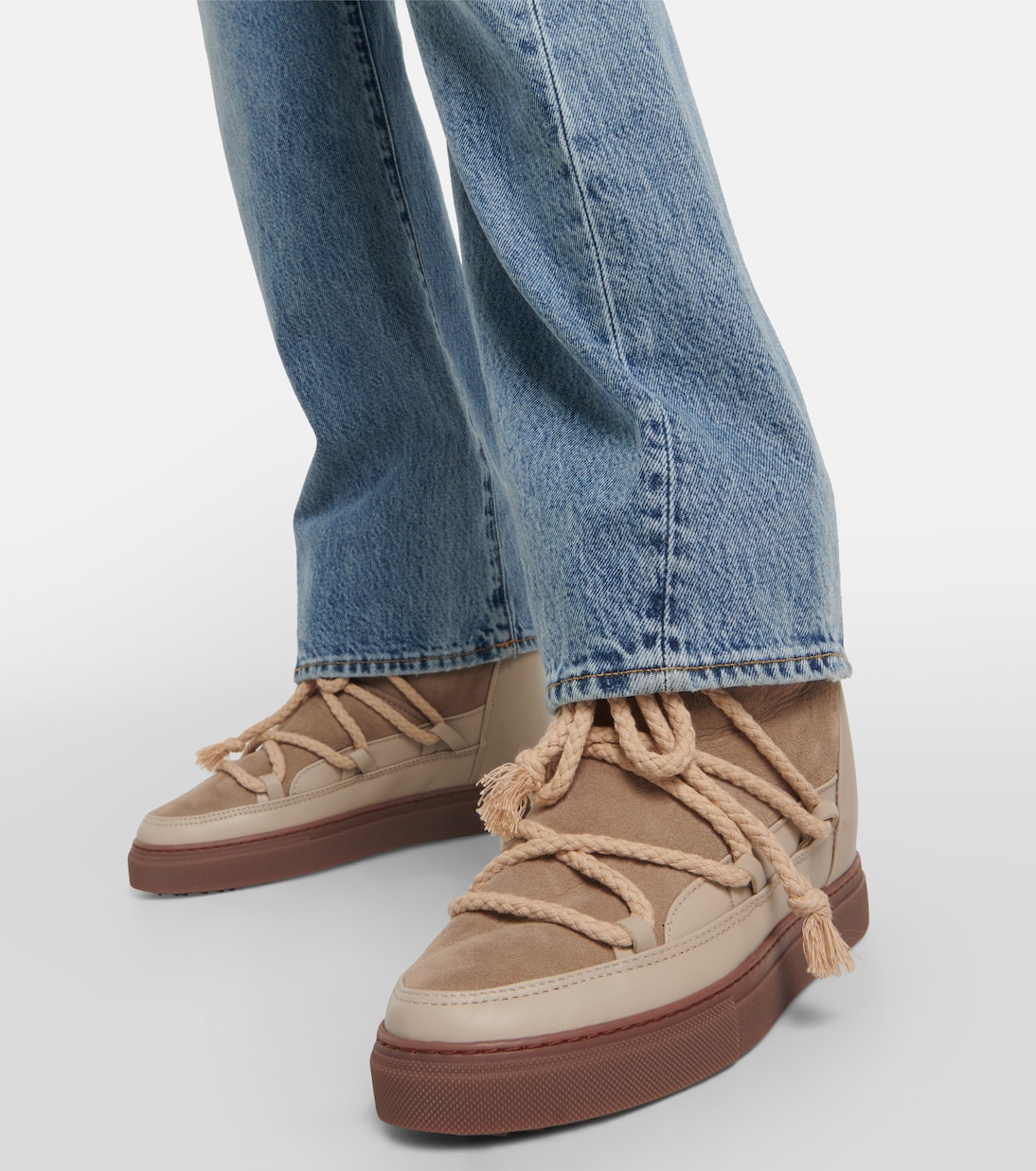 Classic Wedge leather ankle boots | Inuikii
