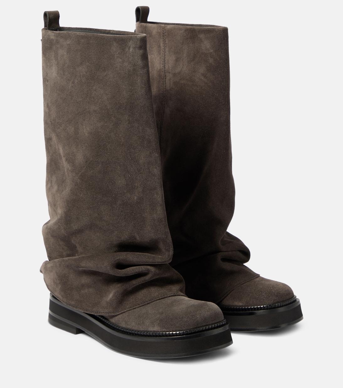 Robin suede combat boots | The Attico