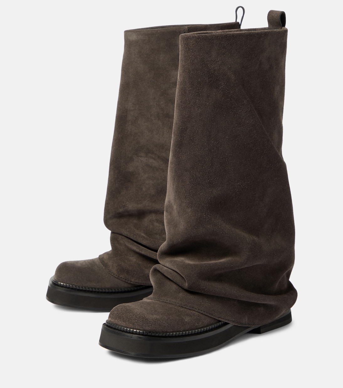 Robin suede combat boots | The Attico