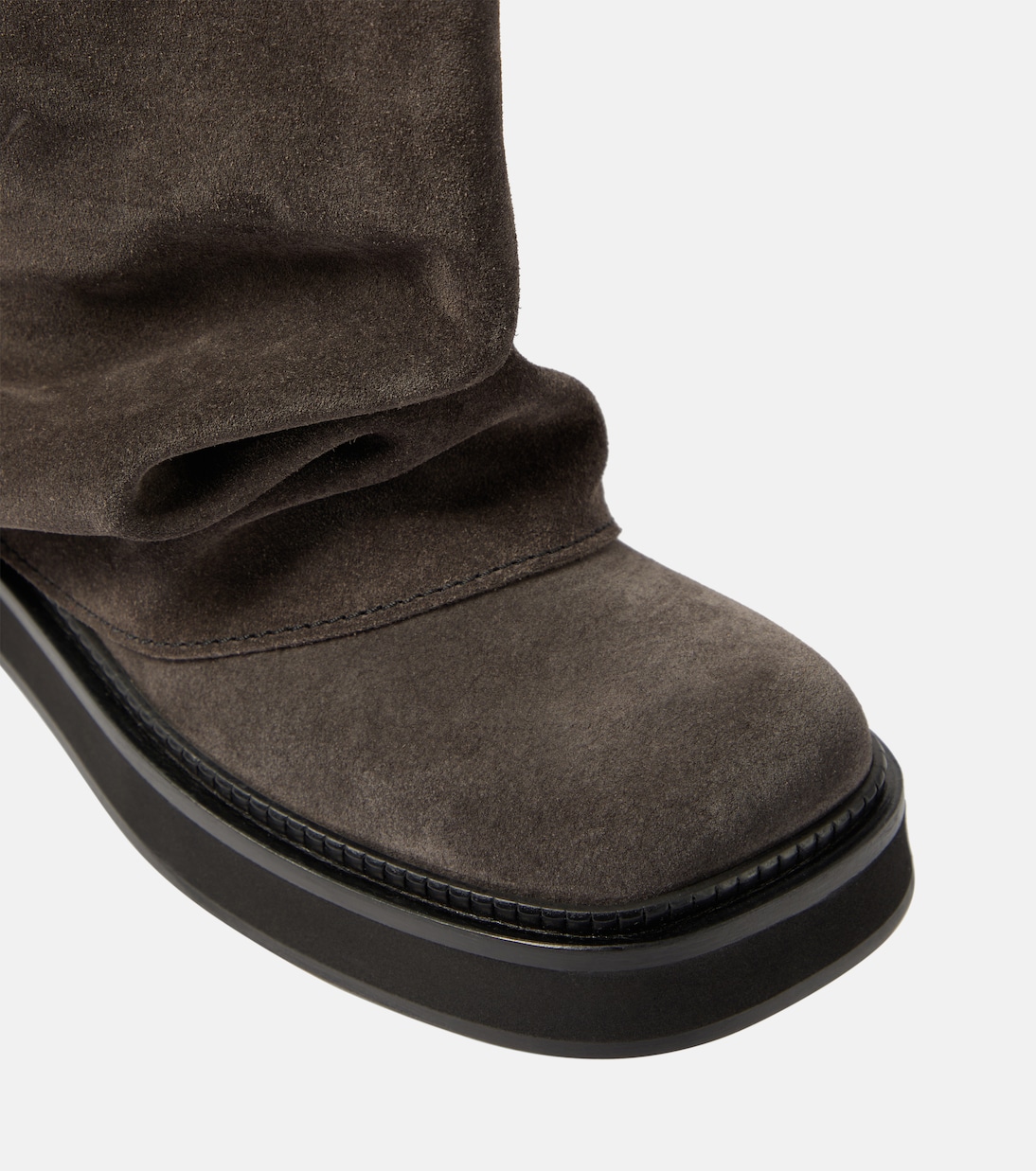 Robin suede combat boots | The Attico