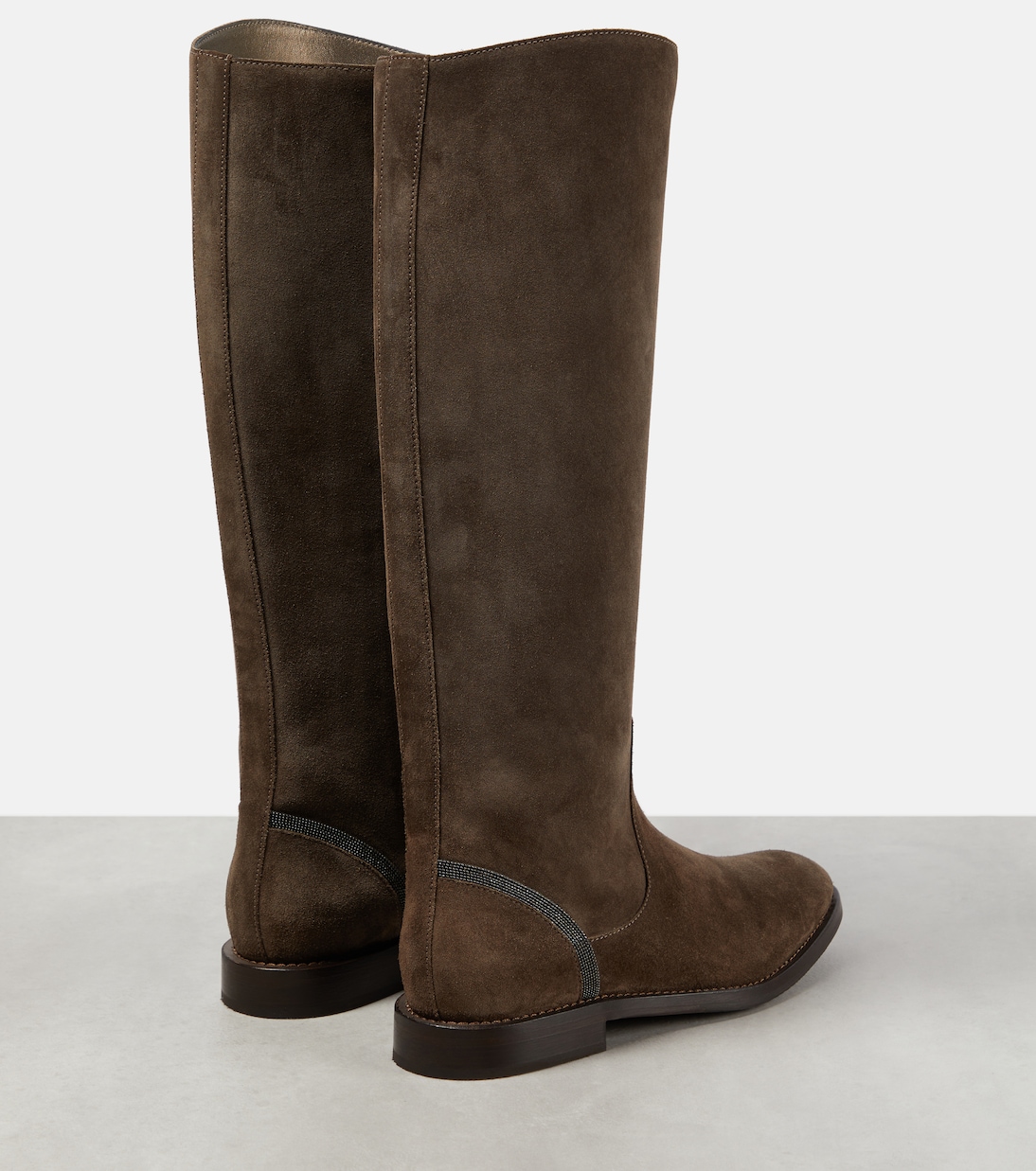 Stivali in suede | Brunello Cucinelli