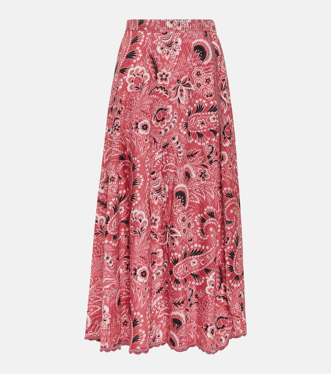 Gonna lunga in cotone e seta | Etro