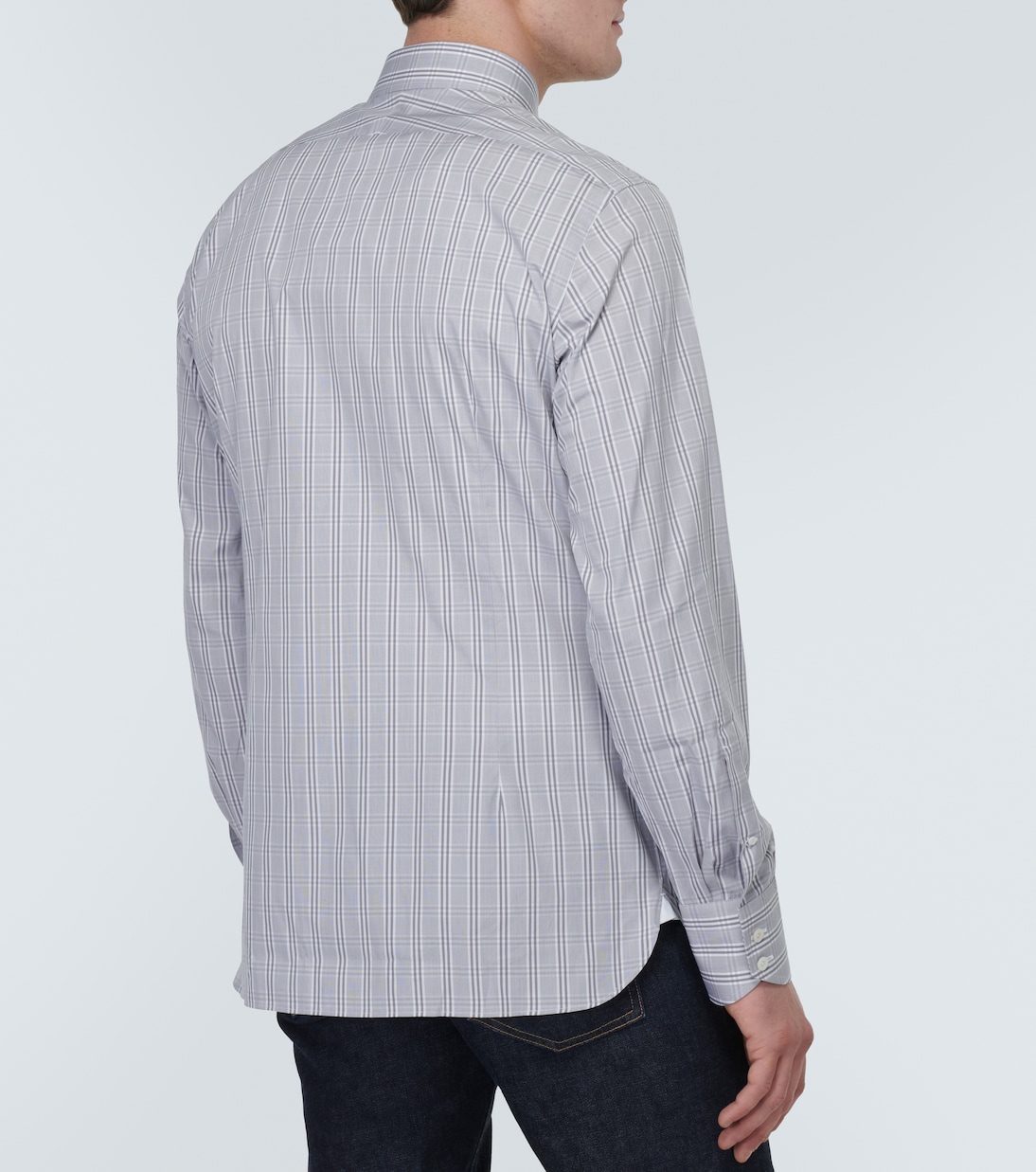 Camisa de algodón a cuadros | Tom Ford