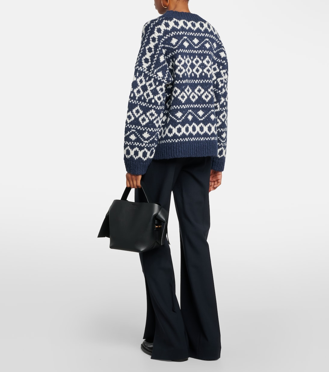 Jersey Fair Isle de mezcla de lana | Vince