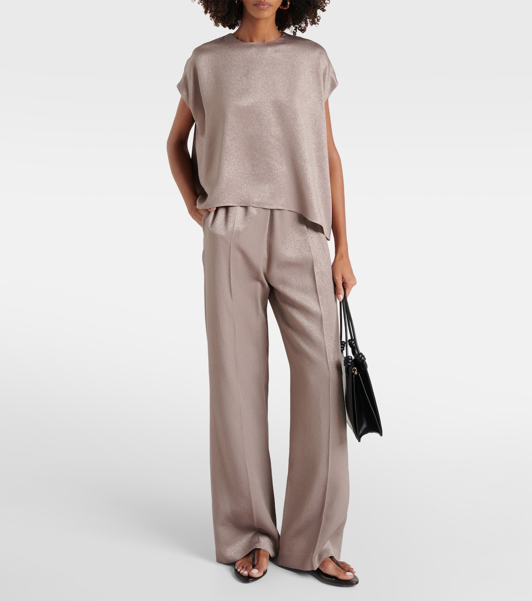 Pantaloni Maud a vita alta e gamba larga | Fforme