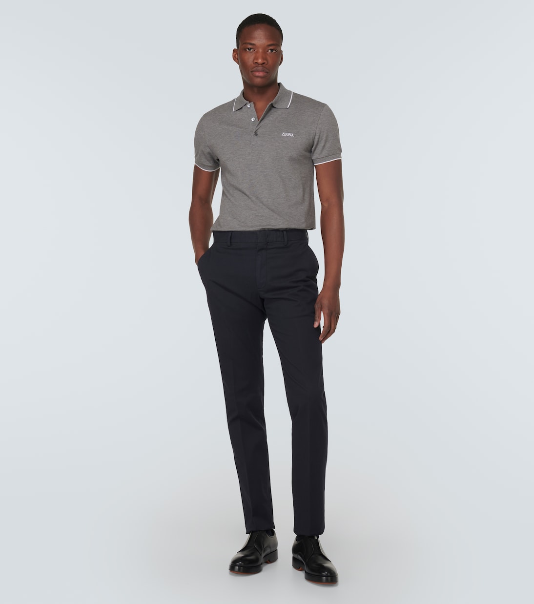 Polohemd aus einem Baumwollgemisch | Zegna