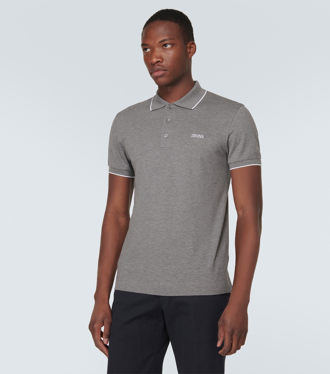Polohemd aus einem Baumwollgemisch | Zegna