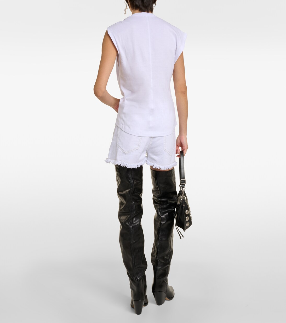 Tシャツ・カットソー ISABEL MARANT White Cotton Nayda T-Shirt Nayda Tee-Shirt Woman white | ISABEL MARANT Official online