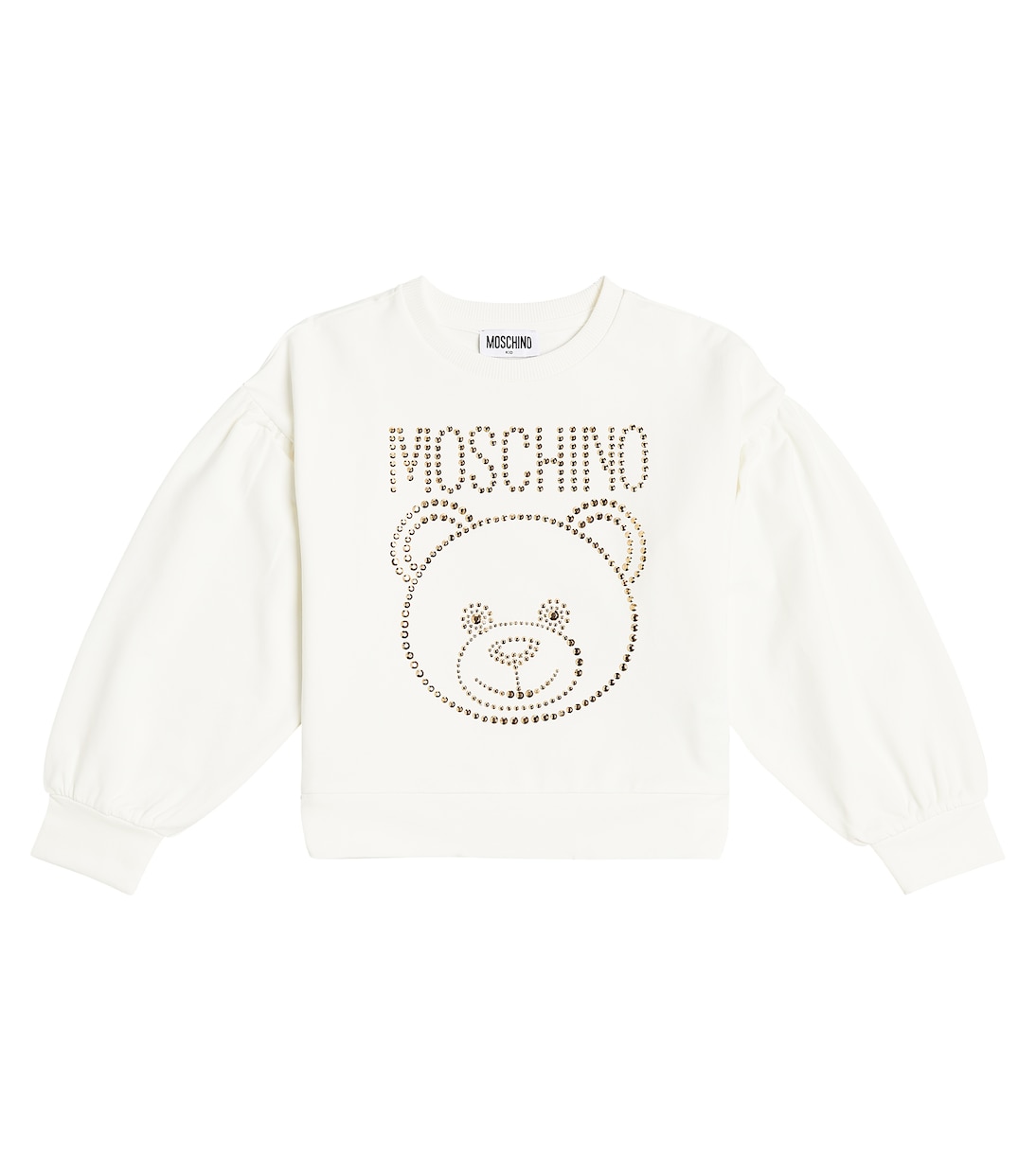 Felpa Teddy Bear in misto cotone | Moschino Kids