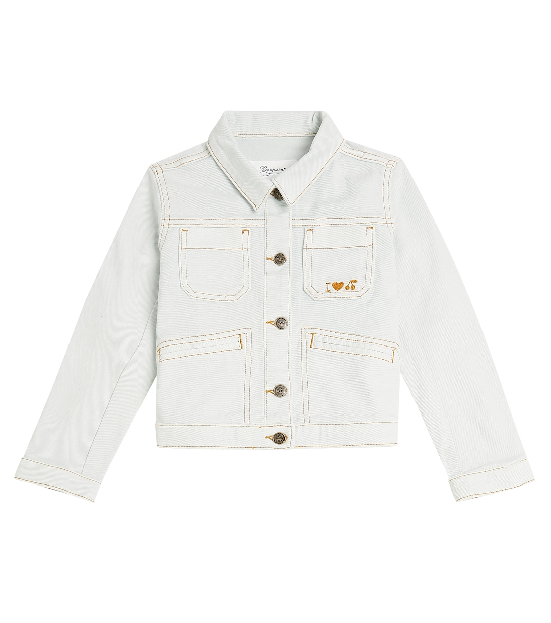 Bestickte Jeansjacke Cassidy | Bonpoint