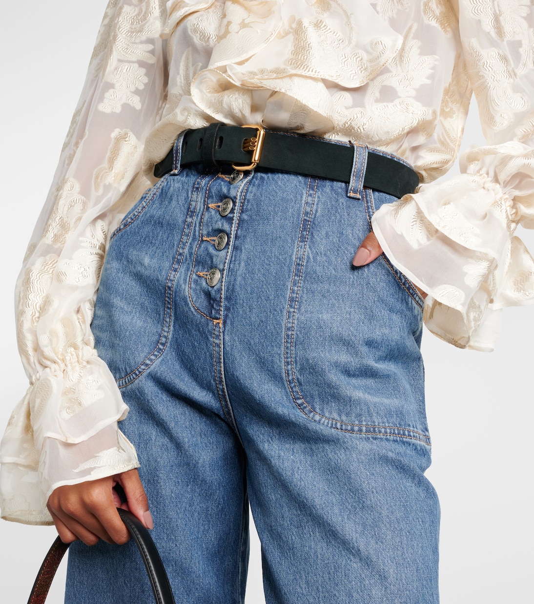 Ceinture en daim | Etro