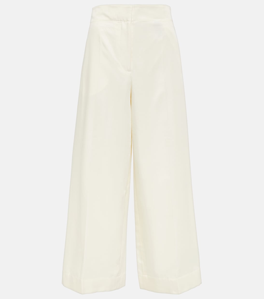 Pantalones anchos Thurlow de seda y algodón | Joseph