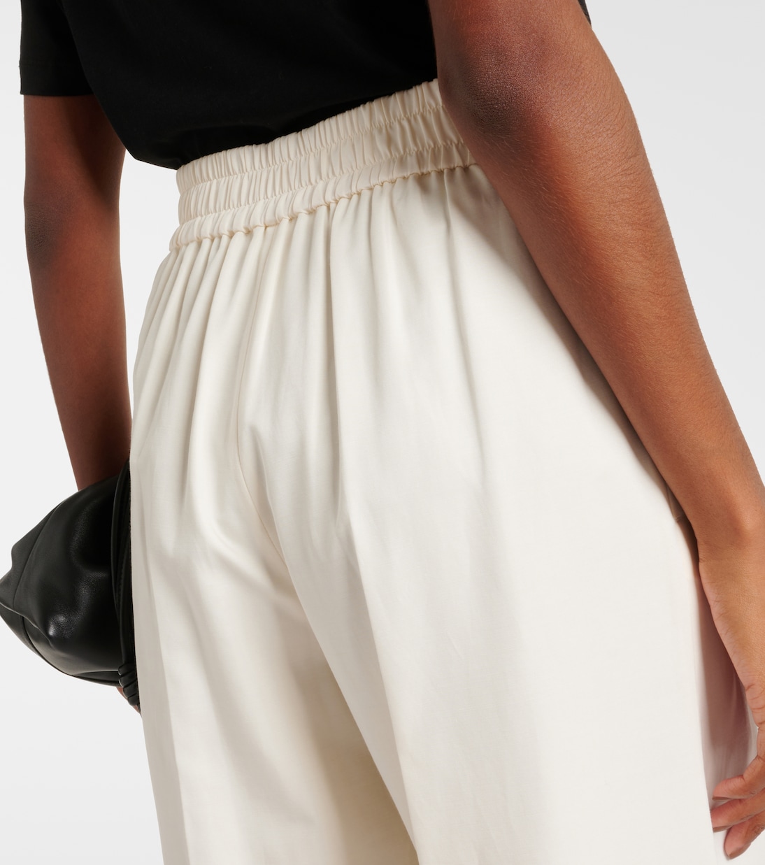 Pantalones anchos Thurlow de seda y algodón | Joseph