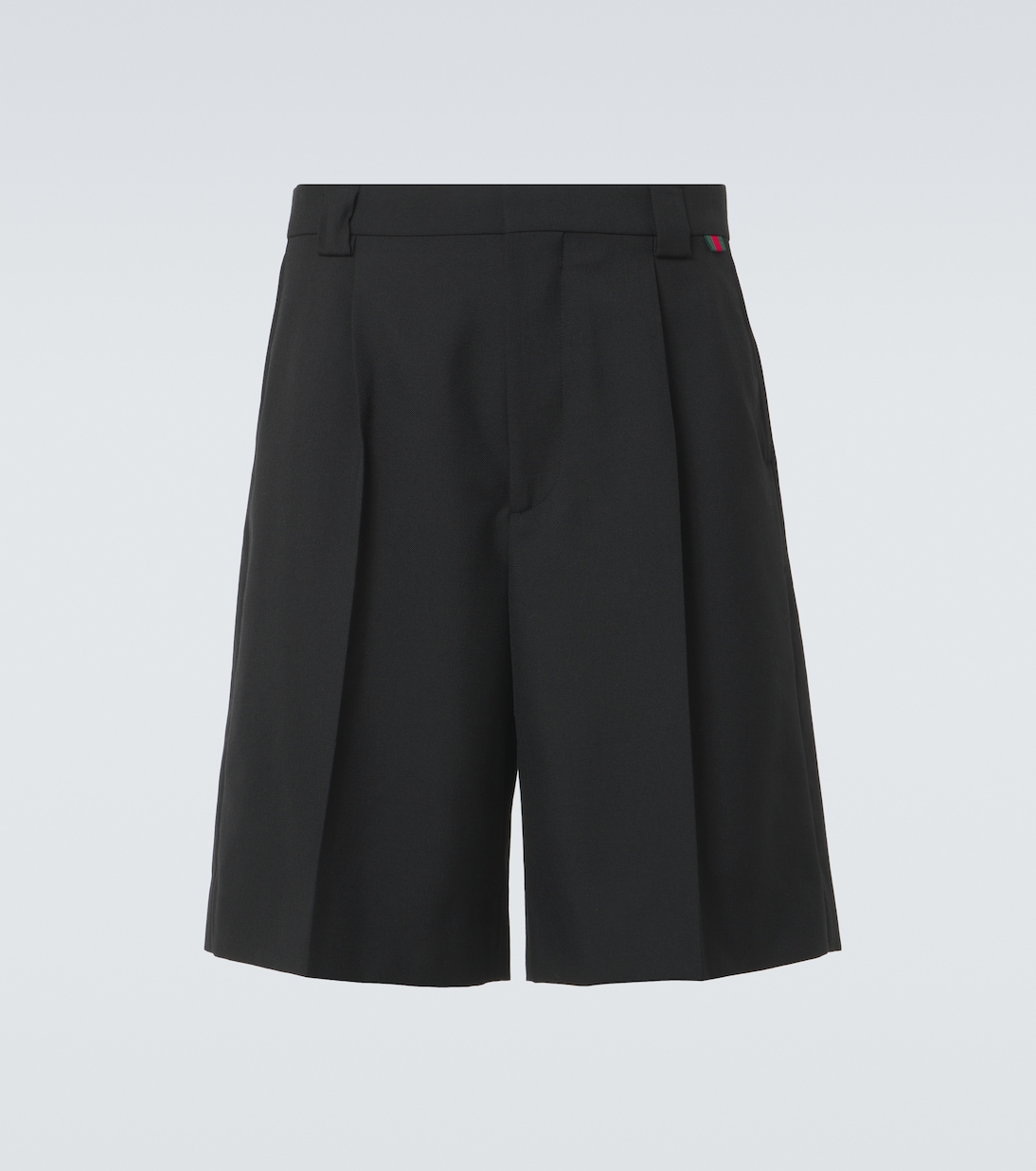 Bermuda-Shorts Web Stripe aus Twill | Gucci