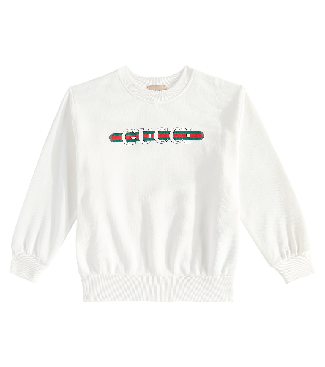 Felpa in cotone con stampa | Gucci Kids