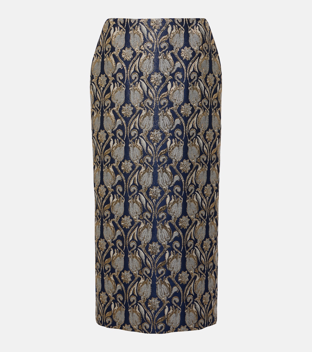 Jupe midi Mossi en brocart | Valentino
