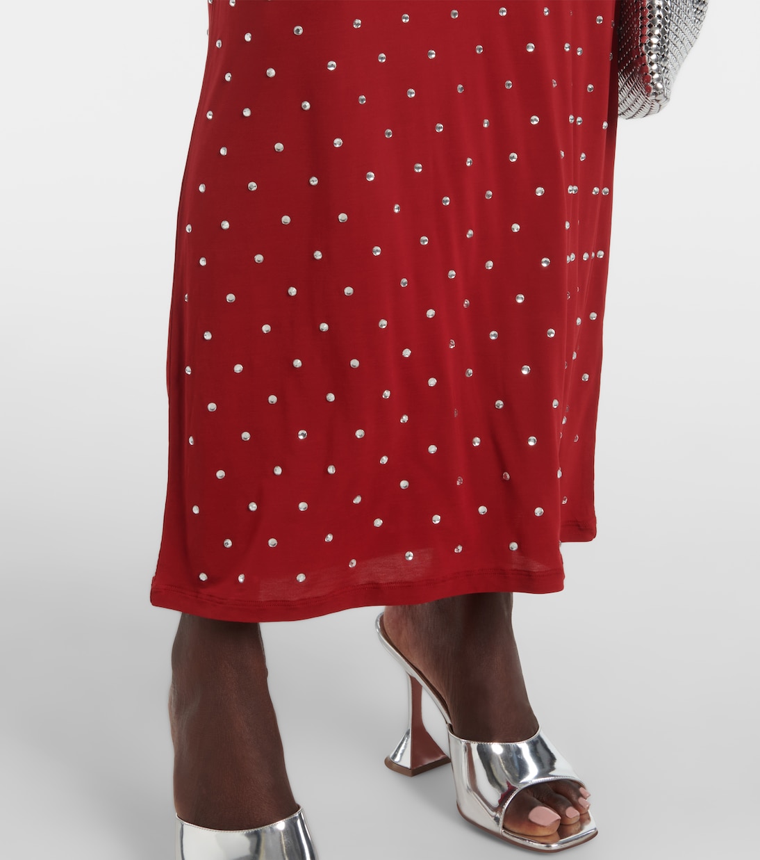 Robe longue à ornements | Rabanne