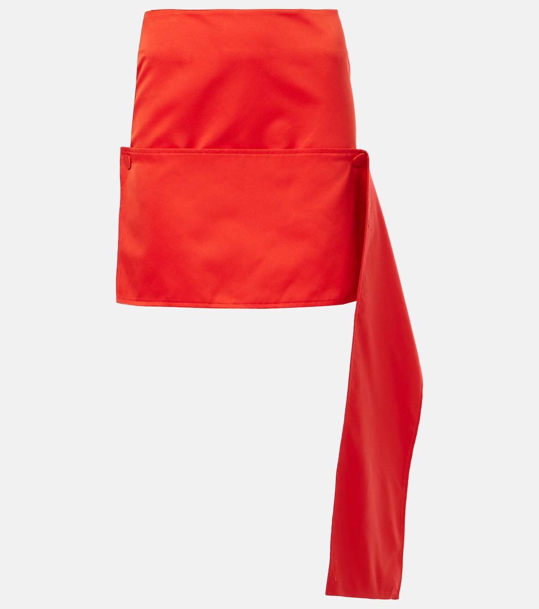 Satin miniskirt | Plan C