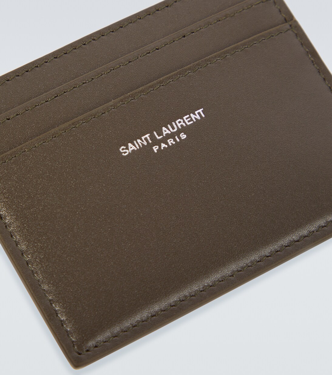 Leather card holder | Saint Laurent