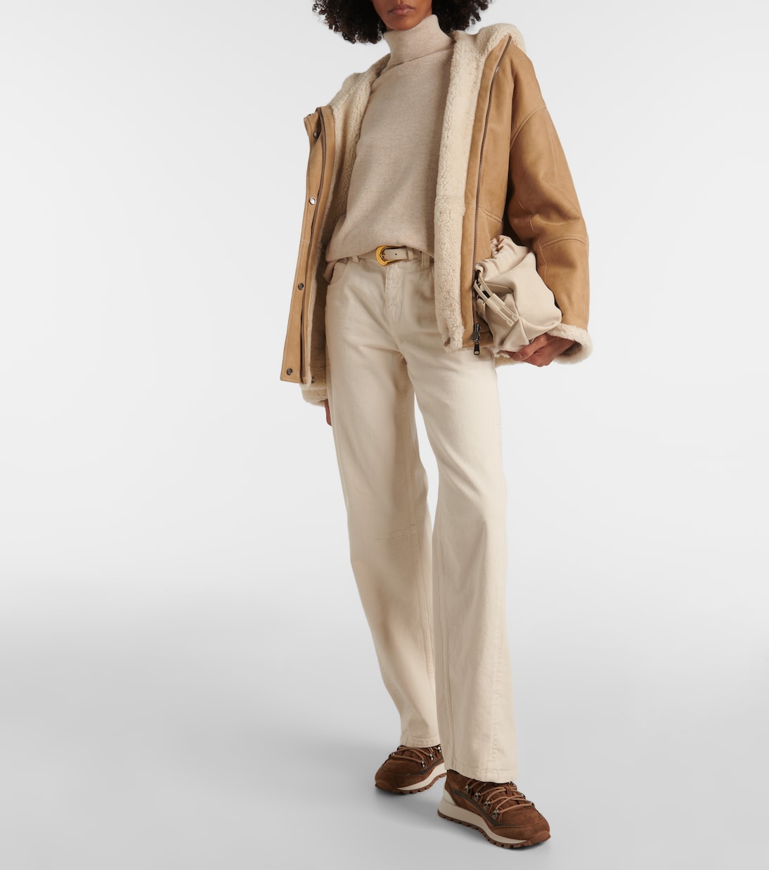 Baskets Monili en daim | Brunello Cucinelli