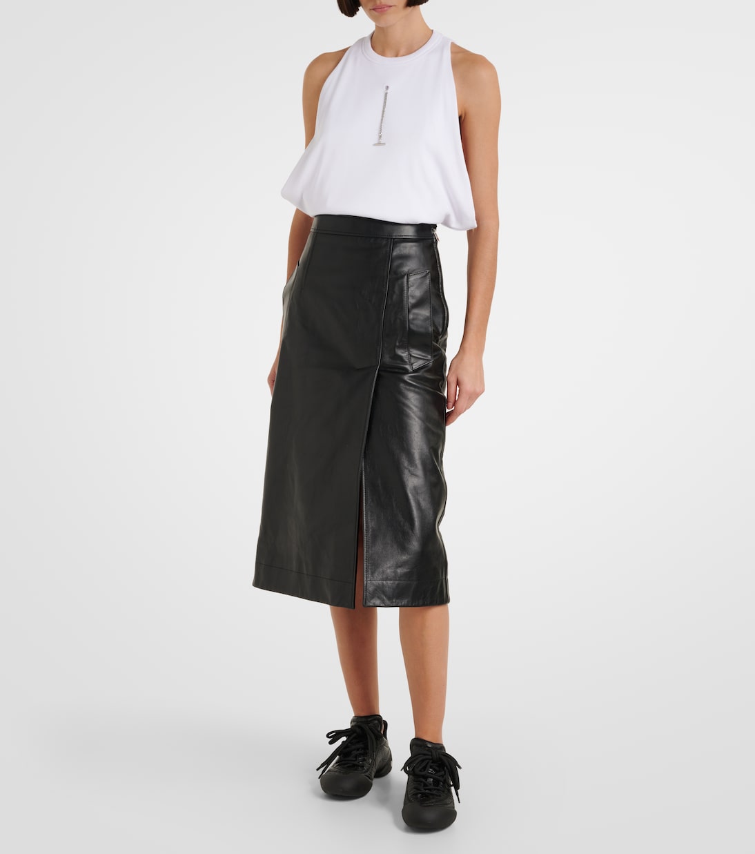 Baskets Flexion en cuir | McQueen