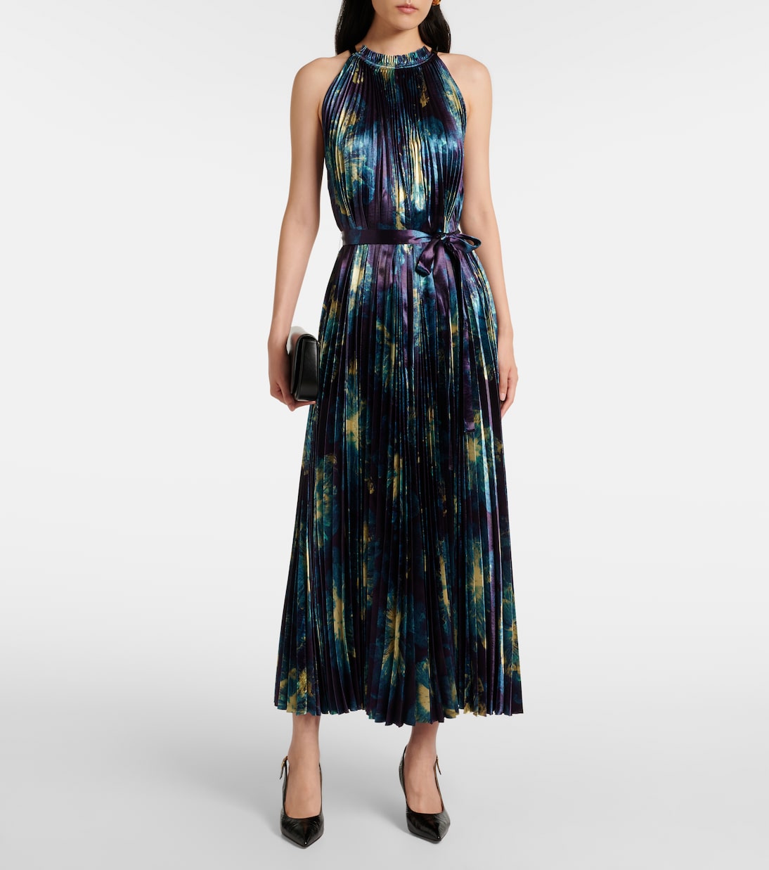 Midikleid Amiko aus Satin | Ulla Johnson