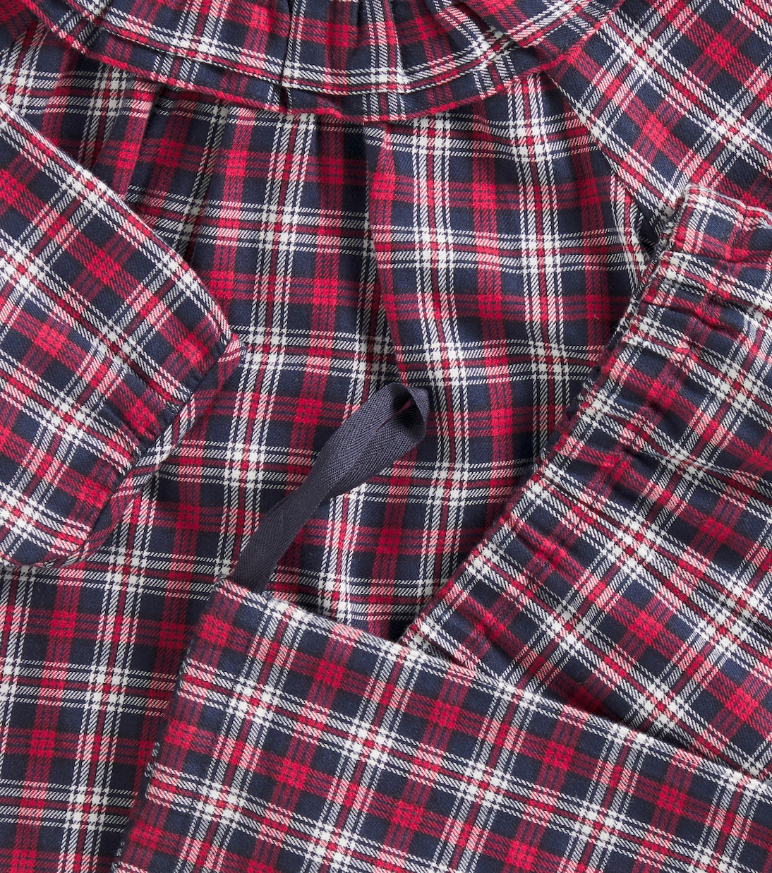 Bebé - pijama Barulina de algodón a cuadros | Bonpoint